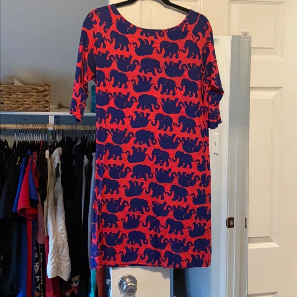 Lilly Pulitzer elephant dress